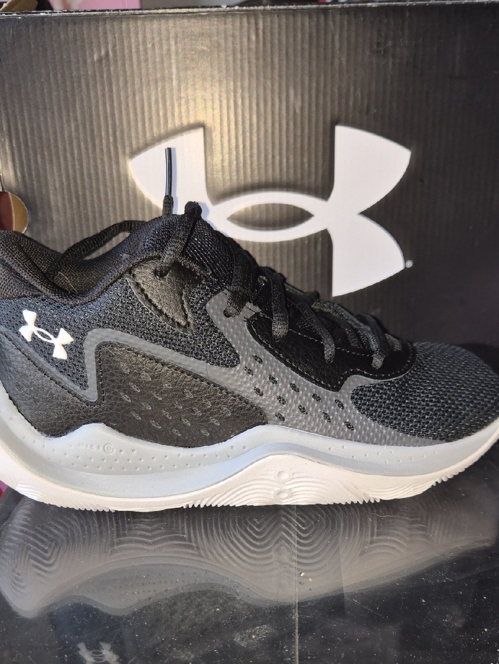 Under Armour Black & Gray Men's Training Sneaker